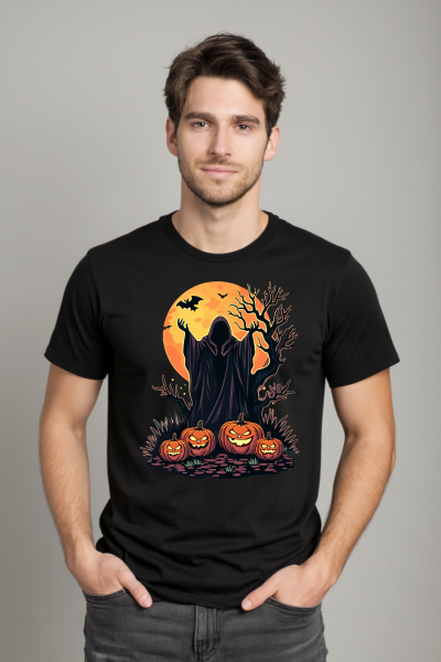 Pánské  tričko Halloween duch